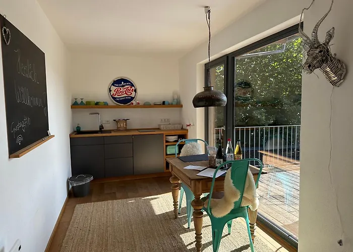 Апартаменты Ferienhaus Poppenhausen Поппенхаузен